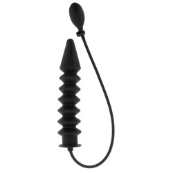 Hidden Desire Gode gonflable Expert Ribbed 28 x 6 cm Noir